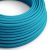  Bright blue cyan textile cable - The original creative cables - RM11 round 2x0.75mm / 3x0.75mm