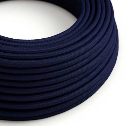  Bright deep blue textile cable - The original creative cables - RM20 round 2x0.75mm / 3x0.75mm