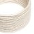  Canvas white melange textile cable - The original creative cables - RN01 round 2x0.75mm / 3x0.75mm