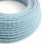  UV-resistant circular electric cable zig-zag turquoise SZ11 with fabric lining for outdoor use - Compatible with Eiva Outdoor IP65