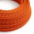  Bright flame orange textile cable - The original creative cables - TM15 braided 2x0.75mm / 3x0.75mm