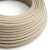  Cotton and natural jute vertigo textile cable - The original creative cables - ERN07 round 2x0.75mm / 3x0.75mm