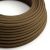  Cotton Espresso Brown textile cable - The original creative cables - RC13 round 2x0.75mm / 3x0.75mm