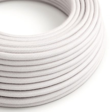  Cotton pale pink textile cable - The original creative cables - RC16 round 2x0.75mm / 3x0.75mm