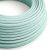  Cotton Celadon green textile cable - The original creative cables - RC18 round 2x0.75mm / 3x0.75mm