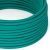  Bright turquoise textile cable - The original creative cables - RM71 round 2x0.75mm / 3x0.75mm