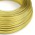  Brass Color Copper Clad Electrical Cable - The Original Creative Cables - RR13 Round 3x0.75mm