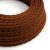  Cotton cinnamon brown textile cable - The original creative cables - TC23 braided 2x0.75mm / 3x0.75mm