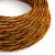  Twisted Synthetic Silk Covered Electrical Cable - Orange Tg04