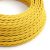  Bright corn yellow textile cable - The original creative cables - TM10 braided 2x0.75mm / 3x0.75mm