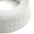  Optical white textile cable Marlene - The original creative cables - TP01 braided 2x0.75mm / 3x0.75mm