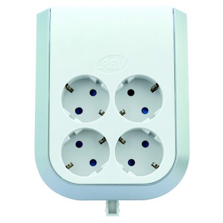  MultiPower 4 grounded distribution adapter, white 0020340112