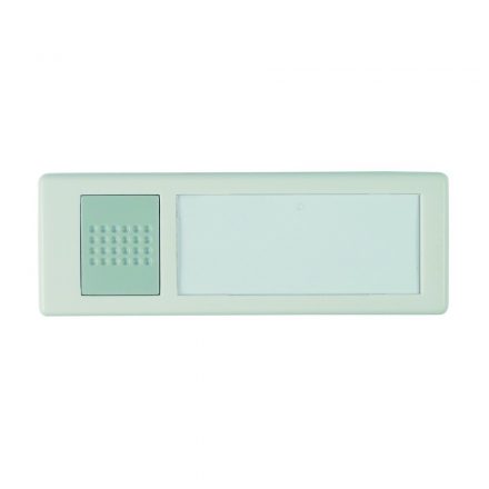  Door bell push button with name plate without lead white 0046898