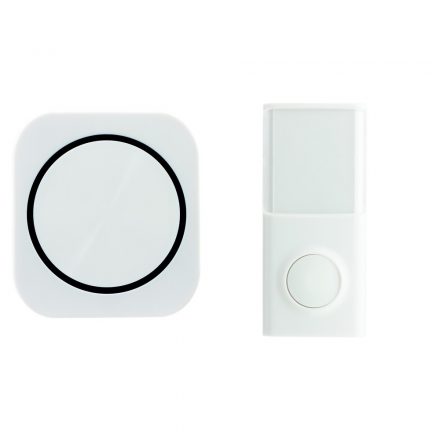  Doorbell, wireless, 50m, white 0082350103