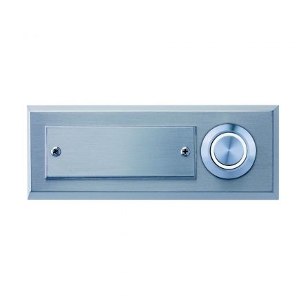  Door bell push button with name plate 1 steel with LED lighting 0083646302