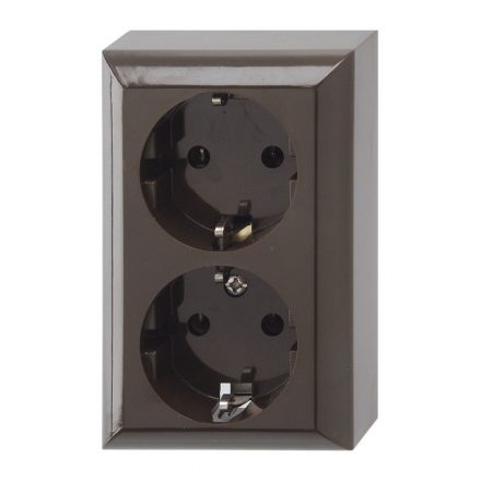  BUSINESS LINE 2 plug, outside the wall, brown 0510076777