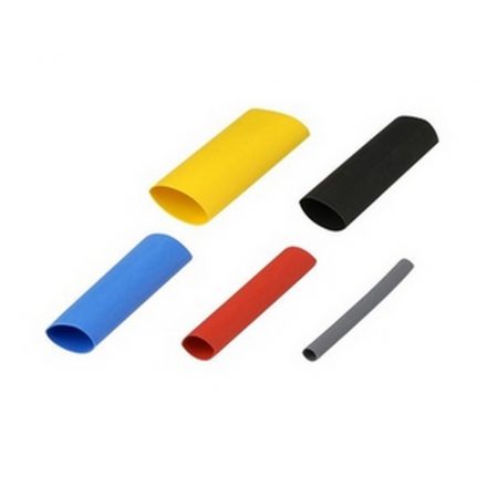  Set of shrink tubes, 4 cm, colored, 55 pcs/cs. 08301