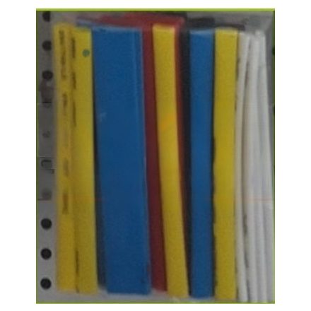  Heat shrink tube set, 10cm, 20 pcs, colored 3;5;8;10;15mm 08327