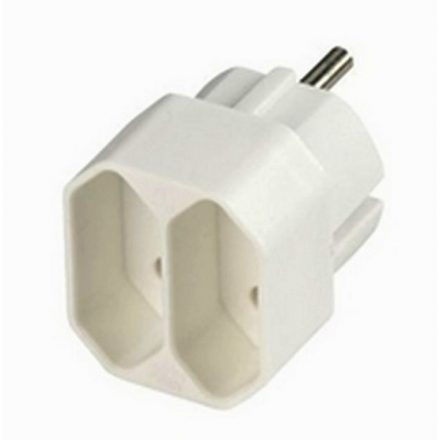  Ungrounded distributor 2, 2, 5A, white 12710