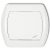  TREND toggle switch, with frame, white 20934