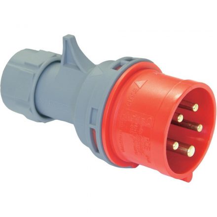  CEE plug 5-pole 400V 32A 2204H