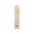  Thermometer indoor wood 42x205mm natural 3000204