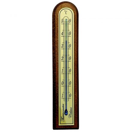  Indoor thermometer wood and plastic 42x205mm 3000228