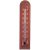  Thermometer indoor wood 42x205mm walnut 3000235