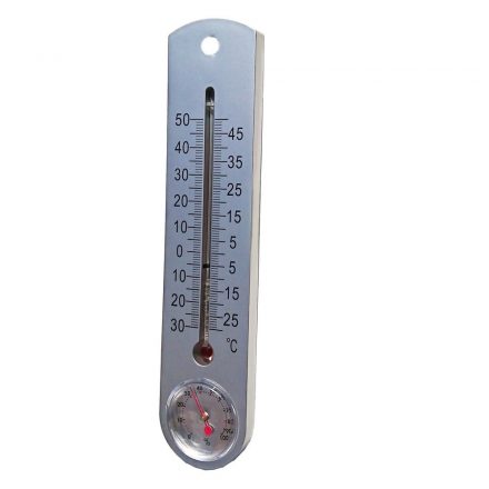  Thermometer / hygrometer indoor silver 3000457