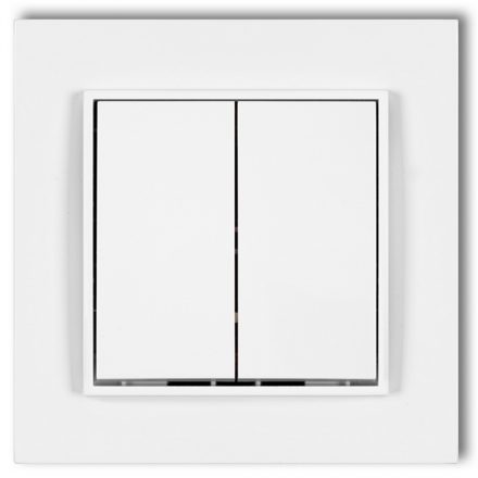  MINI chandelier switch with frame matt white 4161H