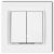  MINI chandelier switch with frame matt white 4161H