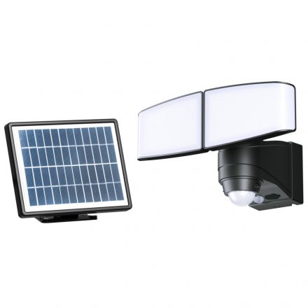  Solar LED lamp with motion sensor two heads 10W 700lm 4000K 46819