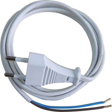  Connection cable with euro plug, 2m white 6777H