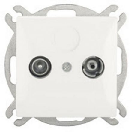 OPAL RTV socket without frame, white 8709H