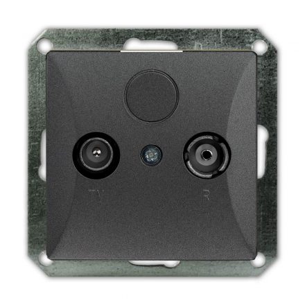  OPAL RTV socket without frame, graphite 8716H