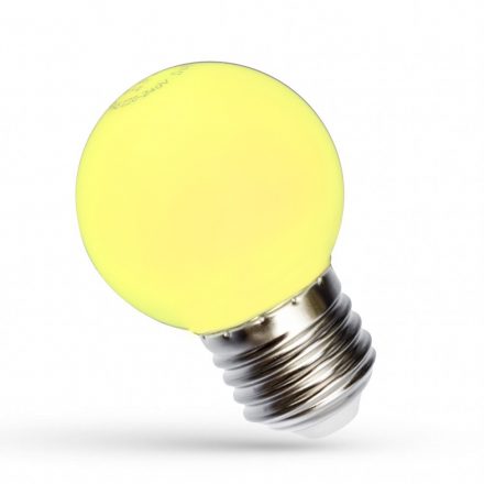  LED light source decor yellow E27 1W WOJ11798