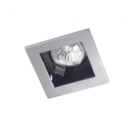  Leds-C4 Mini Dm-1106-N3-00 Recessed Ceiling Light Gray Black Aluminum Steel