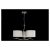  Mantra Eve 1131 Chandeliers for Living Room Chrome Metal