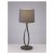  Mantra Lua 3688 Table Lamp Dark Gray Metal