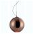  Mantra CRYSTAL BRONZE 4615 modern pendant red copper glass