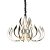  Mantra VERSAILLES 5560 modern chandelier chrome acrylic