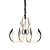  Mantra Versailles 5561 Modern Chandelier Chrome Acrylic