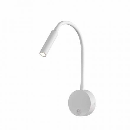  Mantra Boavista 6046 Wall Reading Lamp Matt White Led