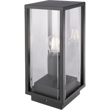  Mantra Meribel 6490 Outdoor Led Floor Lamp Graphite Aluminum Glass