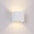  MANTRA davos 6521 outdoor wall lamp white led