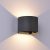  Mantra Davos 6522 Outdoor Wall Lamp Dark Gray Led