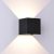  Mantra Davos 6524 Outdoor Wall Lamp Black Led