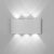  Mantra Arcs 6541 Outdoor Wall Lamp White Led