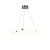  Mantra Infinity Line 6607 Modern Pendant Chrome White Metal Acrylic