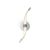  Mantra Armonia White 6727 Wall Lamp Chrome White Plastic